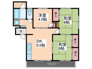 多山ビルの物件間取画像